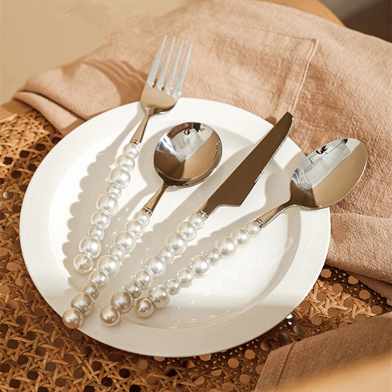 Pearl cutlery