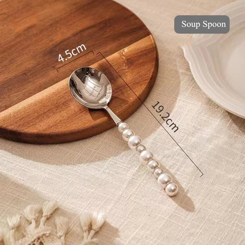 Pearl cutlery