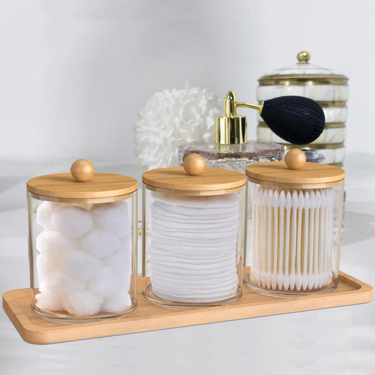 Jars set with tray